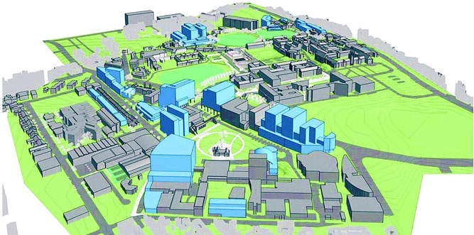 Proposed developments to the Camperdown-Darlington campus (Graphic: University of Sydney)